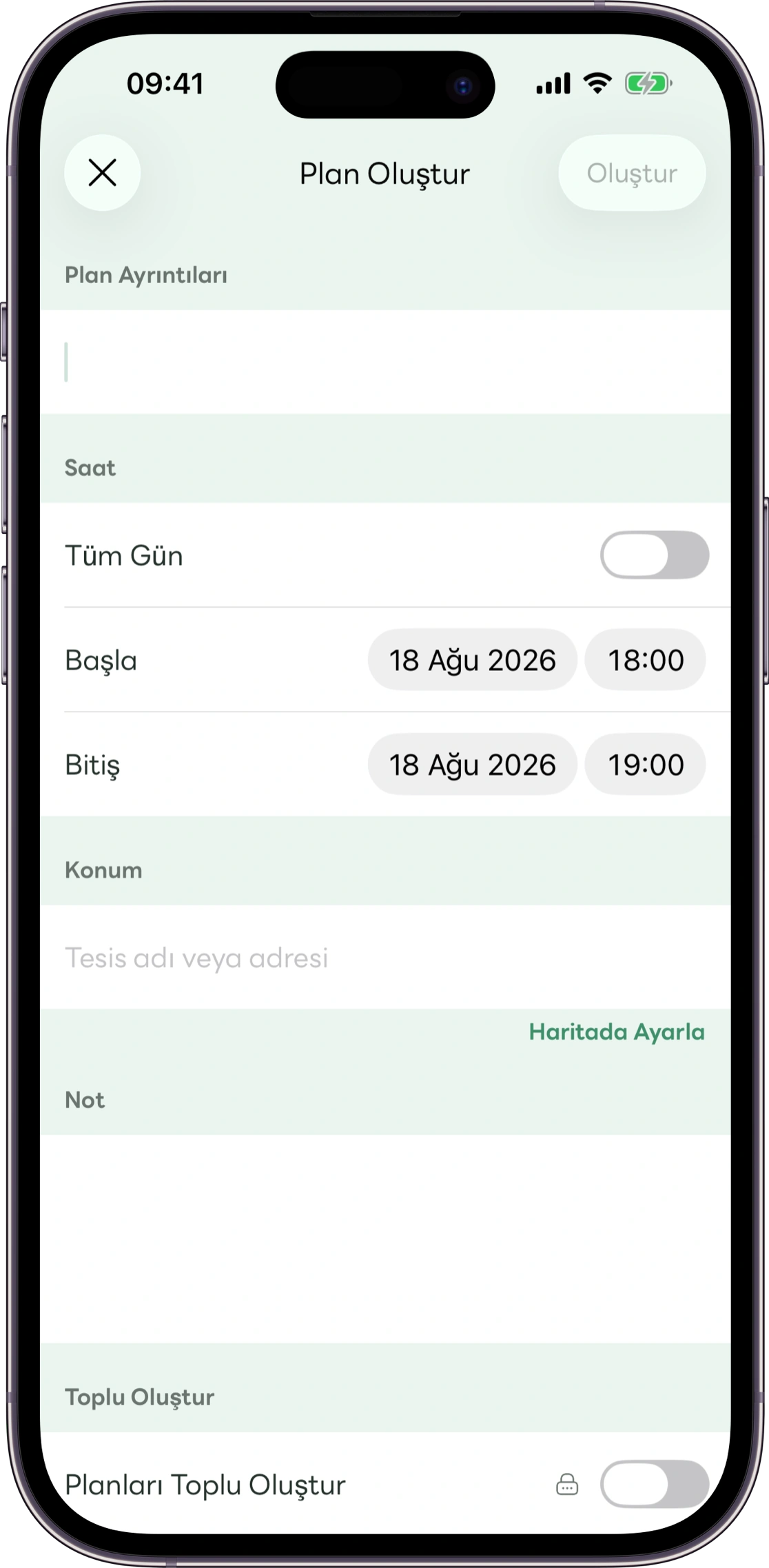 Carez program giriş ekranı
